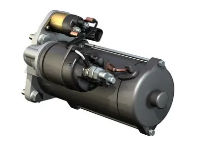 Starter Motor 03 3D model