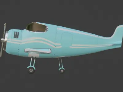 Small Aeroplane 3D model