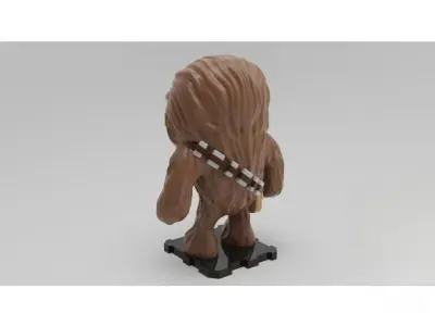 Chewbacca 3D Printing Creation 3D print model