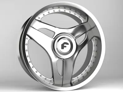 Forgiato 713-2 Wheels 3D model