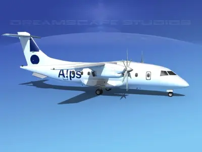Dornier Do-328-130 Alps 3D model