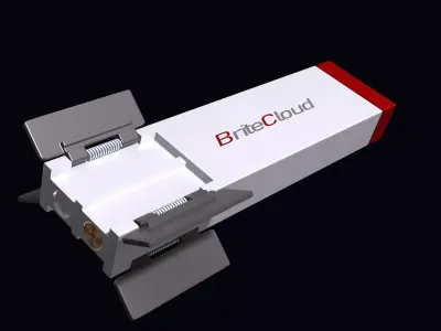 BriteCloud Expendable Active Decoy 3D model