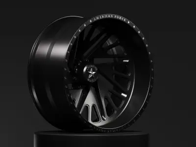 American Force Sidewinder Truck Wheels  3D model