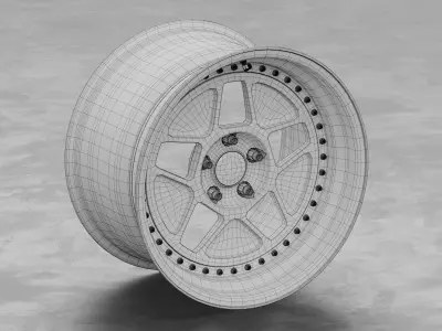 fifteen52 Tarmac R43 Hoonicorn Rim 3D Model Free 3D model