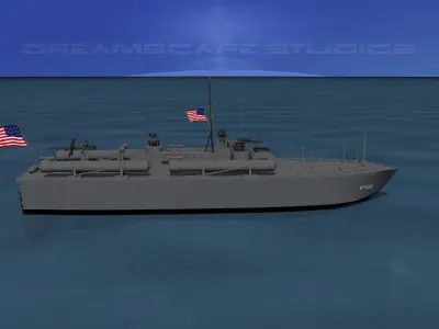 Elco PT Boat PT-26 3D model