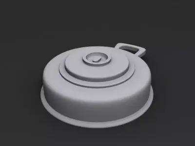 ATmine coffee pot Free 3D model