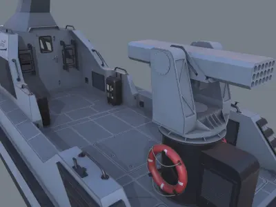 Inshore Patrol Vessel UAE 3D model