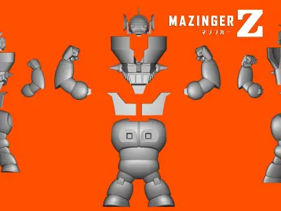 Mazinger Z   - Mazinga Z 3D print model