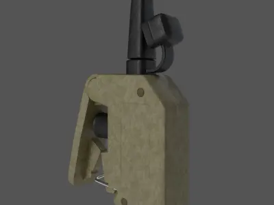 FIRING DEVICE ELECTRICAL M57 Low-poly 3D model