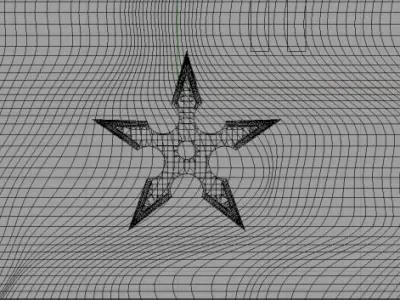 5 Point Shuriken 3D model