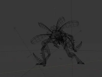 Bug Monster 3D model