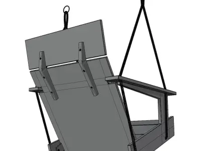 Porch Swing 3D model purchase
