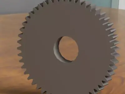spur gear Free 3D model