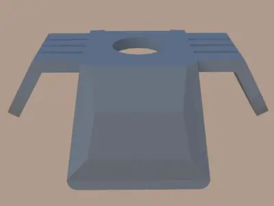 lego samurai armor Free 3D model