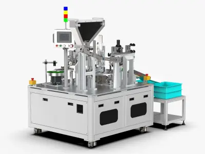 Automatic Circlip Assembly Machine 3D model