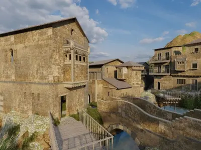 Historic city -Ancient City 3D model