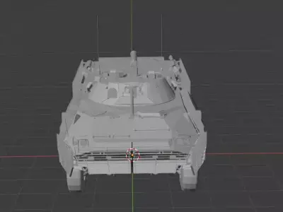BTR 90 APC Soviet USSR GAZ 5923 Free 3D print model