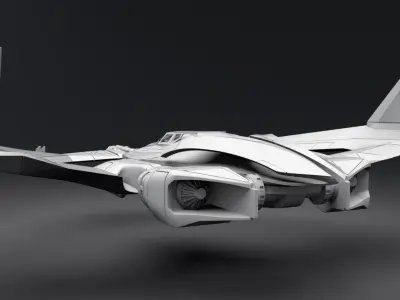 Batwing Batman vs Superman 3D print model