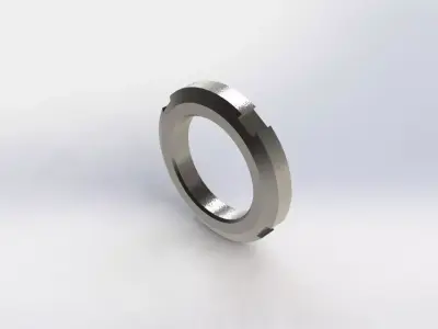 Nut Porca SKF KM 6 3D model