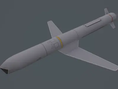 Armament for F15E pack Low-poly 3D model