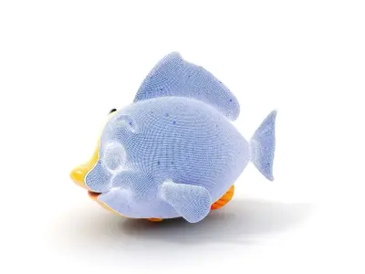 Animated Clownfish Character Model Pack for Games and Animation Low-poly 3D model