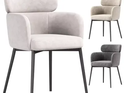  Lay Armchair By Castle Line 3D model