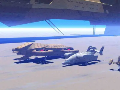 copter militari ecivil 3D model