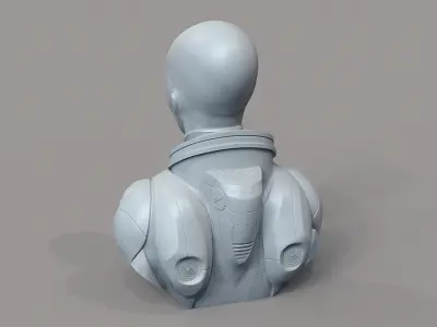 Alien Dude 3D print model