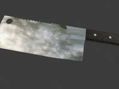 Knife Free low-poly 3D model 11