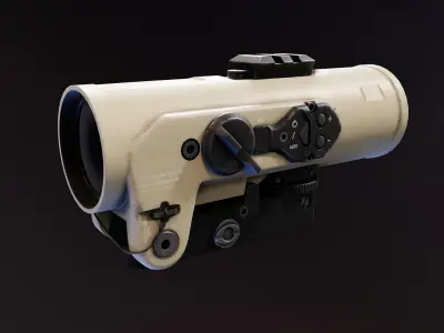 Aselsan A940 Sight Low-poly 3D model