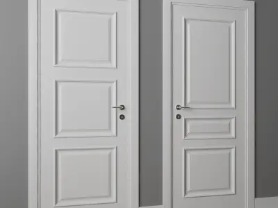 Doors Union porte Liberty part 2 3D model