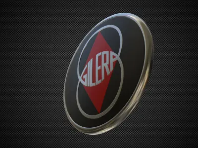 gilera logo 3D model