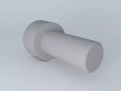 M 8 x 18 8.8 hex socket head cap screw DIN 912 Free 3D model