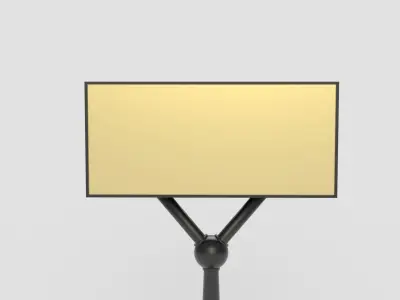 Outdoor Billboard 3D model