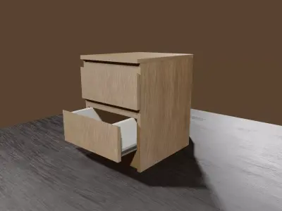 Mesilla MALM IKEA Virtualizer Free 3D model