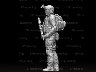 US RANGER SOLDIER 3D print model