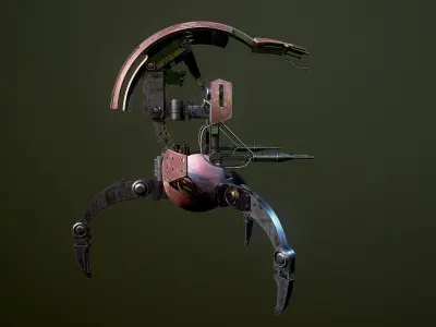 Droideka Star Wars 3D model