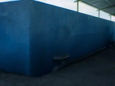 Fish Farm Low Poly High Detailed PBR V-Ray Low-poly 3D model