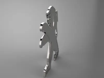 Peugeot Logo 3D model