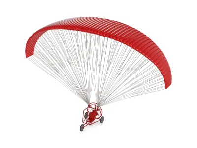 Powered Paraglider 3D model