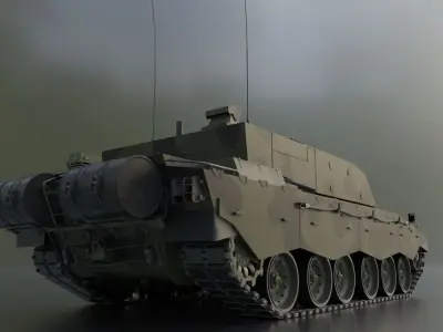 Challenger 3 MBT 3D model