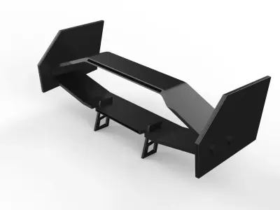 spoiler tuning ubaru 3D model