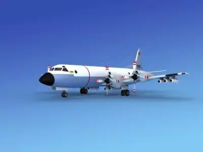 Lockheed P-3 Orion Portugal 3D model