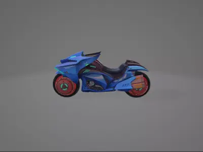 Motobike 3D model