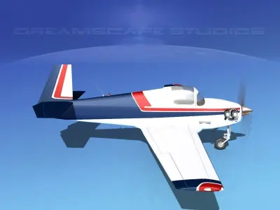 Mooney M-18 Mite V16 3D model