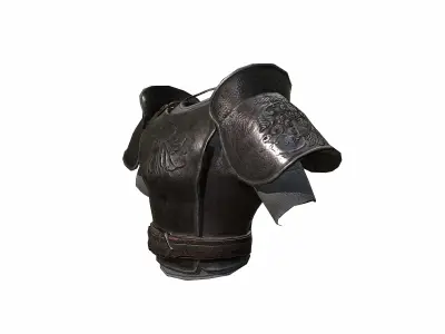 Medieval Armor - PBR Low-poly 3D model