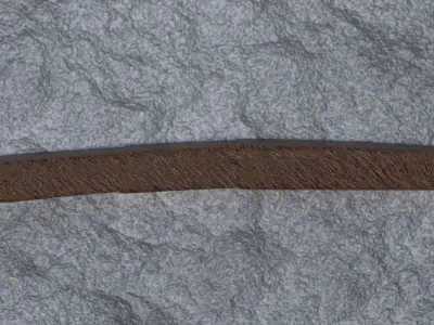 Otzi Bow 3D model