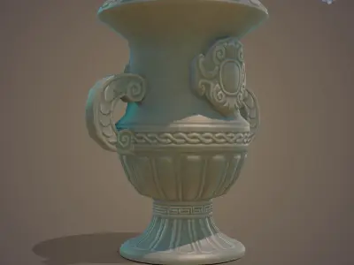 Spectra Grecian Urn Low-poly 3D model
