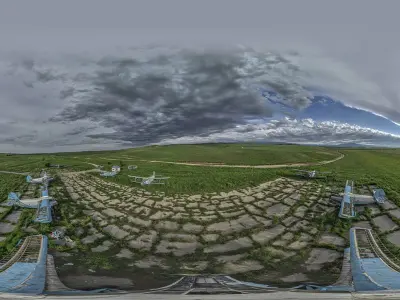 HDR - Abandoned Airplanes 02 3D model