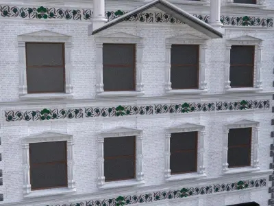tenement house 3D model